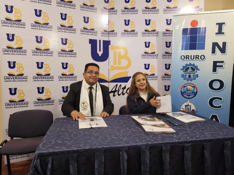 Infocal Oruro y Universidad Bolivariana